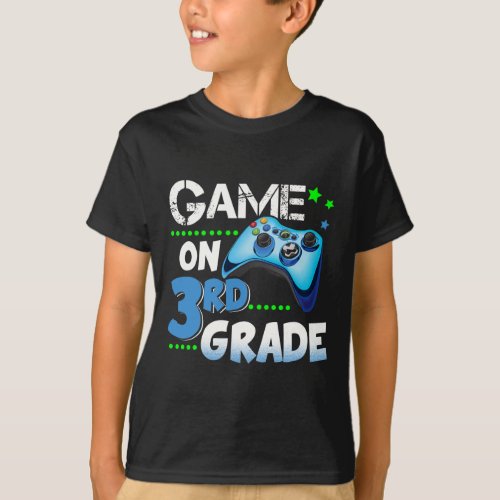 Grade Fun Game On 3rd Grade Gift  T_Shirt