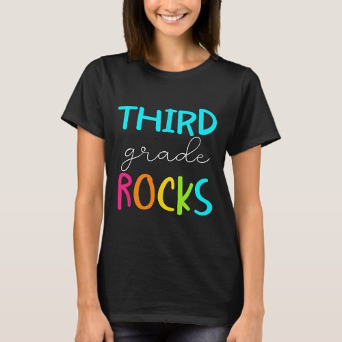 Grade Rocks Team 3rd Grade Teacher  T_Shirt