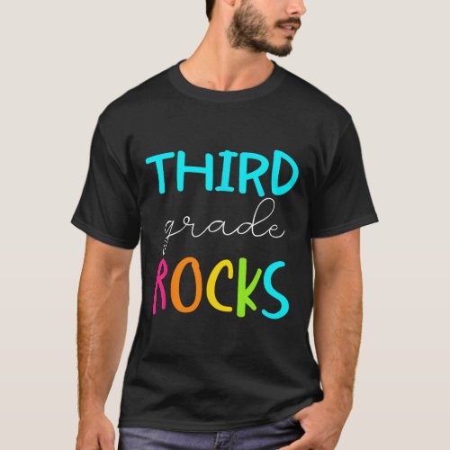 Grade Rocks Team 3rd Grade Teacher  T_Shirt