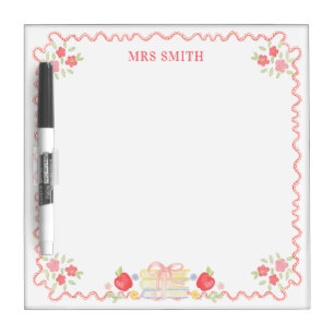 Grade School Teacher Dry Erase Board