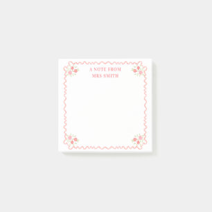 Grade School Teacher Post-it Notes