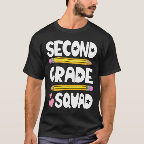 Grade Squad Team Back To School Teacher Student Ki T_Shirt