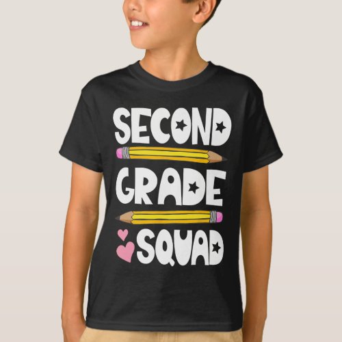 Grade Squad Team Back To School Teacher Student Ki T_Shirt