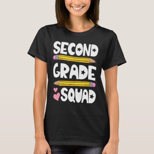 Grade Squad Team Back To School Teacher Student Ki T_Shirt