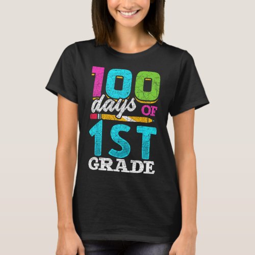 Grade Student 100th Day Gift 100 Days Of School  T_Shirt