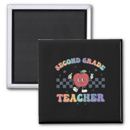 Grade Teacher Back To School Team 2nd Grade Teache Magnet