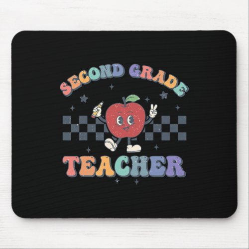 Grade Teacher Back To School Team 2nd Grade Teache Mouse Pad