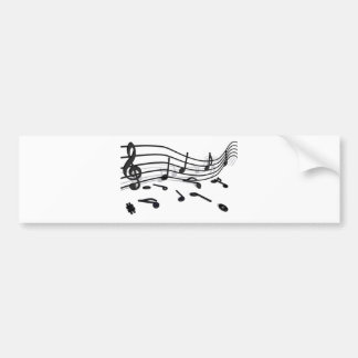 grades, music bumper sticker