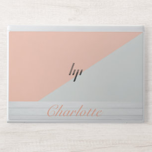 Gradient add your name HP laptop skin