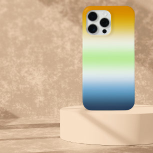 Gradient AroAce Agender Pride iPhone 15 Pro Max Case