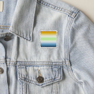Gradient AroAce Agender Pride Patch