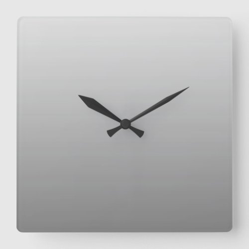 Gradient Background Square Wall Clock
