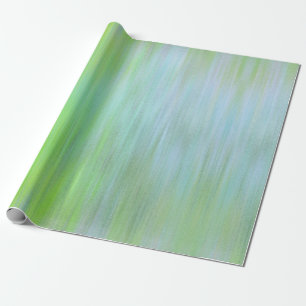 Gradient blue and green  wrapping paper