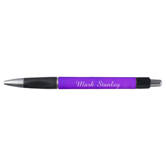 Gradient blue and purple pen (Front)