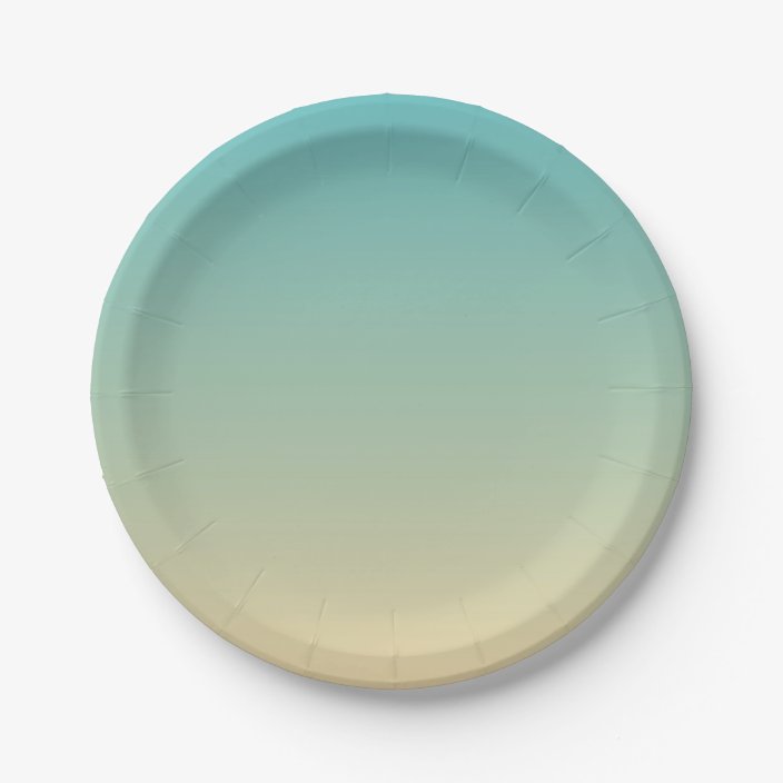 beige paper plates