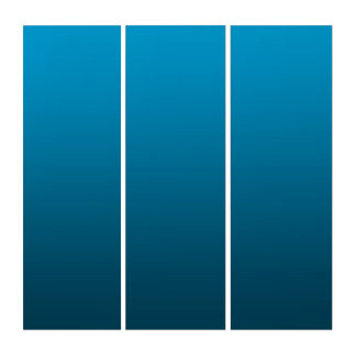 Gradient Blue - deep to light | Mood Background | Triptych