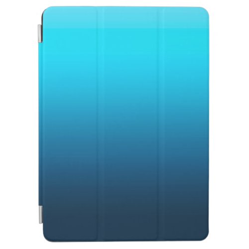Gradient blue ombre iPad air cover