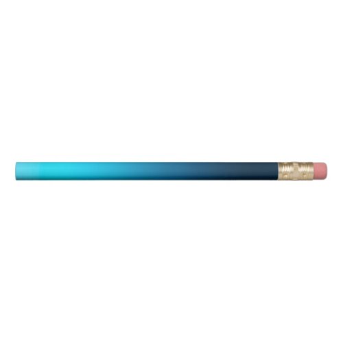 Gradient blue ombre pencil