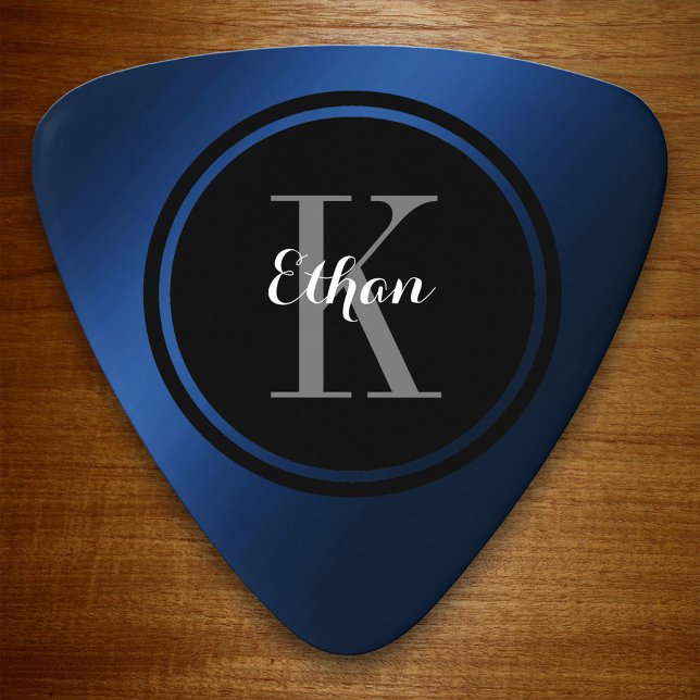 Gradient Blue Personalized Guitar Pick (Creator Uploaded)