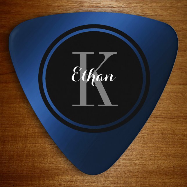 Gradient Blue Personalized Guitar Pick (Creator Uploaded)