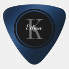 Gradient Blue Personalized Guitar Pick