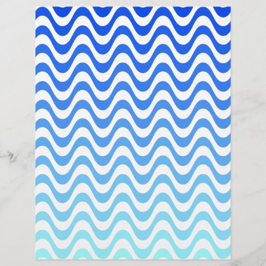 Gradient Blue Waves (Front)
