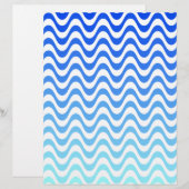 Gradient Blue Waves (Front/Back)