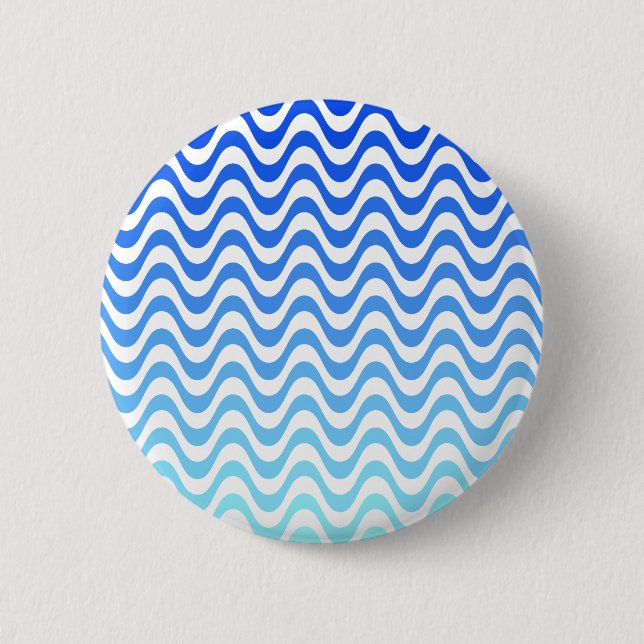 Gradient Blue Waves Button (Front)