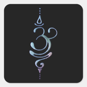 Gradient Breathe  Square Sticker