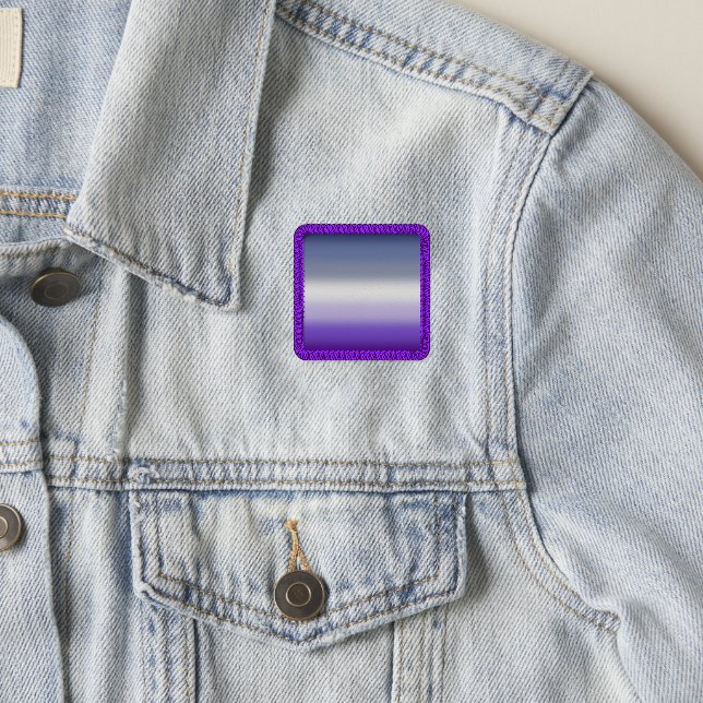 Gradient Butch Lesbian Pride Flag – Butch Flag Patch (On Jacket)