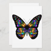 Gradient butterfly cartoon (Front/Back)