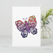 Gradient butterfly clipart (Standing Front)
