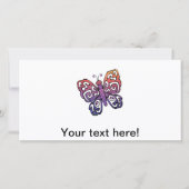 Gradient butterfly clipart (Front)