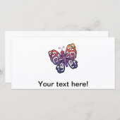 Gradient butterfly clipart (Front/Back)