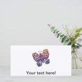 Gradient butterfly clipart (Standing Front)