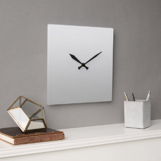 Gradient Cloud - deep to light | Seasonal Moods |  Square Wall Clock