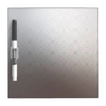 Gradient Color Geometric Line Pattern Whiteboard