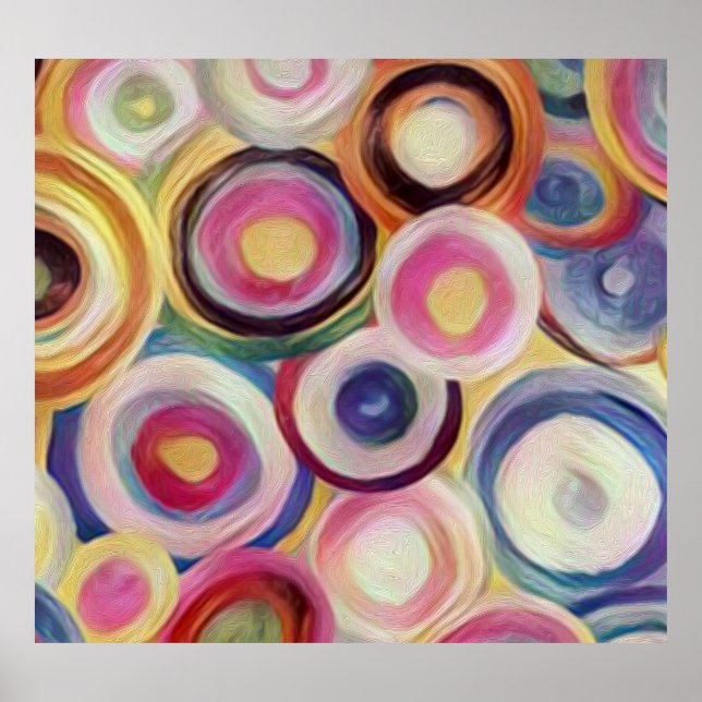 Gradient color, rough texture background. poster (Front)