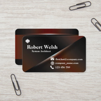 Gradient Colored Business Card Series 10