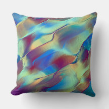 Gradient colored rocky dune with soft bright