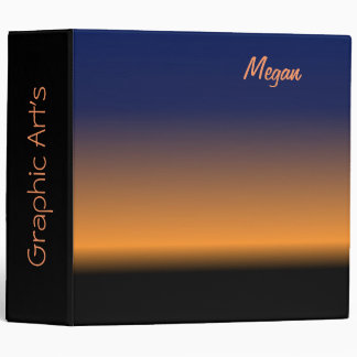 Gradient Colors Personal Binder