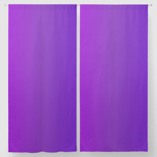 Gradient Colors Purple  Blackout Curtains