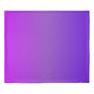 Gradient Colors Purple Duvet Cover