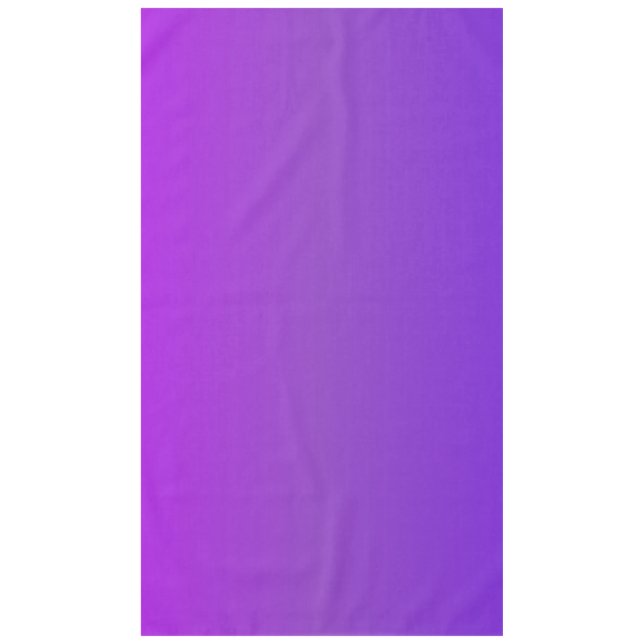 Gradient Colors Purple  Tablecloth (Front)