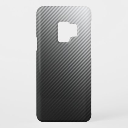 Gradient Cool Stylish Trendy Black &amp; White Stripes Case-Mate Samsung Galaxy S9 Case