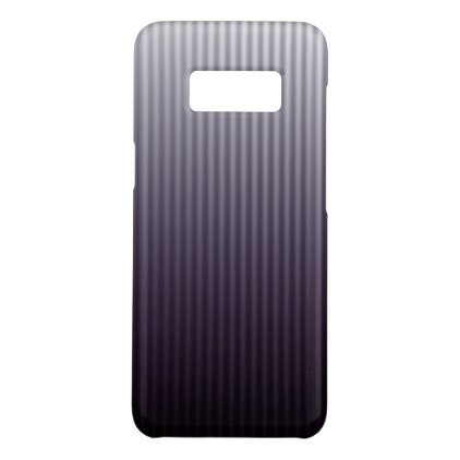 Gradient Cool Stylish Trendy Eggplant Blue Stripes Case-Mate Samsung Galaxy S8 Case