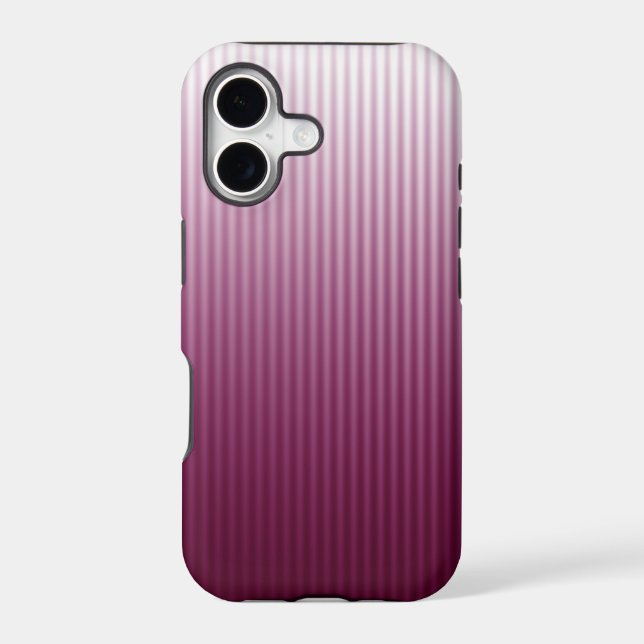 Gradient Cool Stylish Trendy Modern Stripe Pattern Iphone Case (Back)