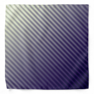 Gradient Cool Stylish Trendy Purple Blue Stripes Bandana