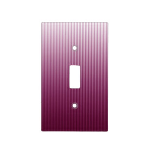 Gradient Cool Stylish Trendy Stripes Light Switch Cover