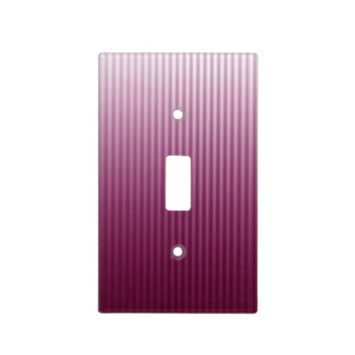 Gradient Cool Stylish Trendy Stripes Light Switch Cover